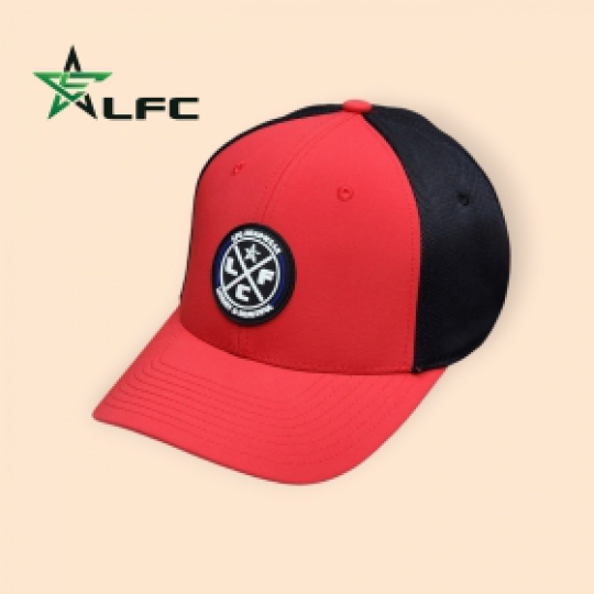 NÓN CAP LFC THÊU LOGO CAO SU TRÒN VẢI DÙ PHỐI DƯỚI MÚT BÍT ĐUÔI