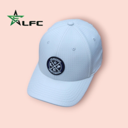 NÓN LƯỠI TRAI LFC LOGO CAO SU TRÒN CHẤT LIỆU VẢI BÓNG