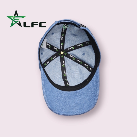 Nón lưỡi trai LFC "REALISTIC" chất liệu vải jean