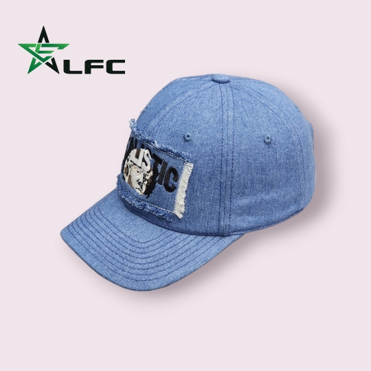 Nón lưỡi trai LFC "REALISTIC" chất liệu vải jean
